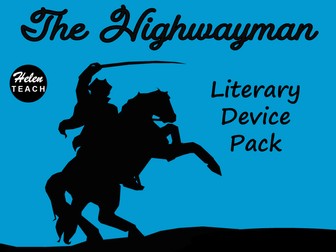 The Highwayman: Literary Devices Differentiated Activities