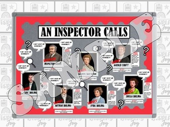 An Inspector Calls Classroom Display