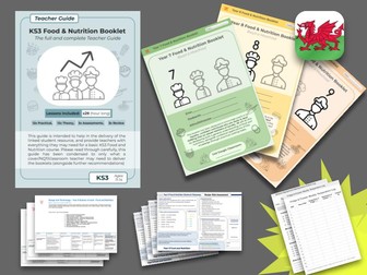 Complete KS3 Food Tech Curriculum Pack (Welsh)