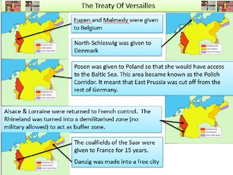 Treaty of Versailles - Terms and Reactions