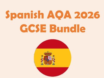 2026 Spanish AQA Module 5 BUNDLE