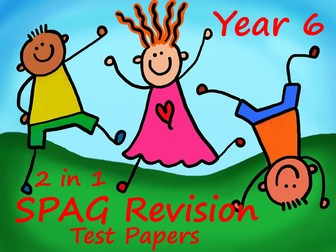 Year 6 2016 SPAG Interactive Whiteboard Sample Test Paper 1 And Answers 