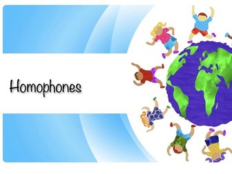 What is a homophone powerpoint?