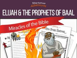 Bible Miracles: Elijah and the Chariots of Fire | Teaching Resources