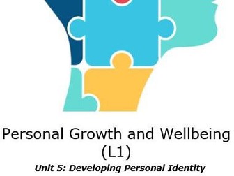 U5 - Developing Personal Identity Work booklet