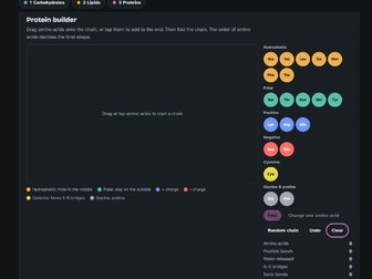 Biological Molecules Simulator