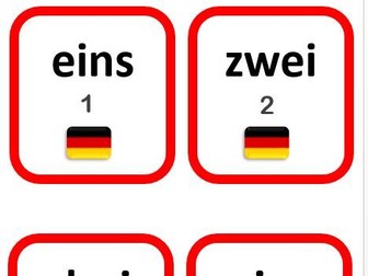 German Numbers Display