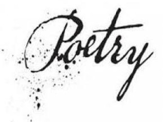 Poetry Program of Study using Australian Life Skills Outcomes