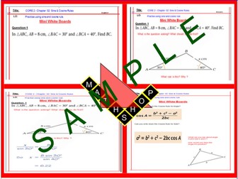 Sine Cosine Rule