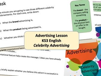 Celebrity Advertising