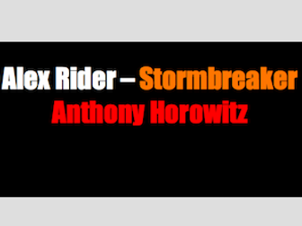 Alex Rider Stombreaker - Chapter 1 (Funeral Voices) Comprehension