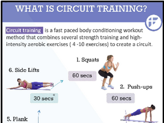 Moderate Training Zone- Circuit challenge online lesson