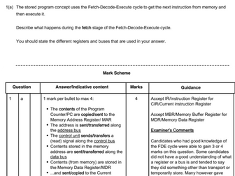 H446 OCR A Level Computer Science Exam Questions by Topic