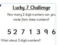 Maths Challenges - place value | Teaching Resources
