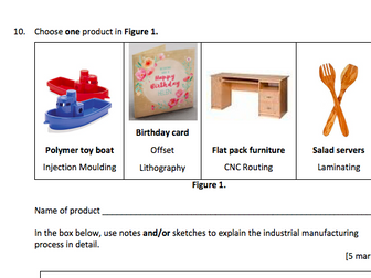 AQA NEW GCSE Style Questions and MS