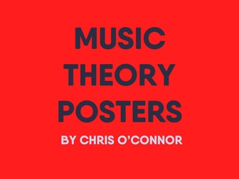 Music Theory Posters