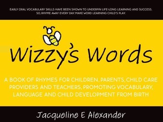 Early learning #nurseryrhymes #literacy #areasoflearning | Wizzy's Words AEL overview
