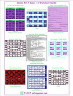 Idioms #2-7 Game Plus 2 Worksheet Bundle