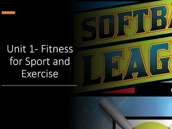 PE quiz- Softball League- BTEC level 2- Unit 1