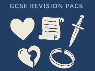 Romeo and Juliet – Complete AQA GCSE Revision Pack (Essay Practice, Key Quotes, Exam Skills)