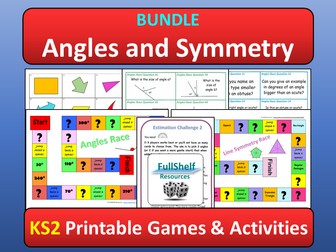 Angles and Symmetry Activities