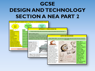 2021 AQA DT GCSE NEA Section A Part 2