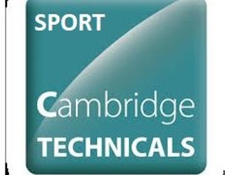 L3 Cambridge Technical Sport - UNIT 1 LO5 Mind Map & Questions