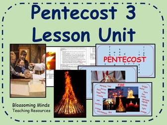 RE - Pentecost 3 lesson plan and resources