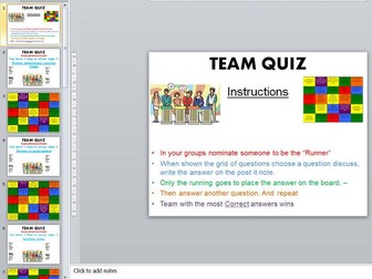 Cambridge National Sport Studies- Team quiz grid/revision- 95 questions- R051- Contemporary issues