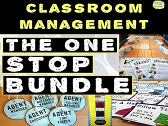 Classroom Management One Stop Bundle