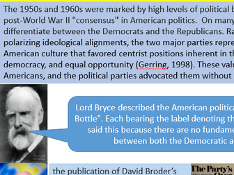 Decline and Renewal of US Political Parties