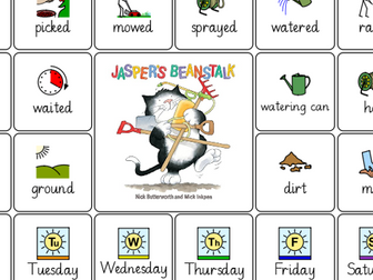 Jasper's Beanstalk - suffix words
