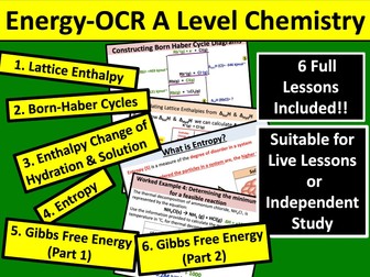 Energy (OCR A Level Chemistry)