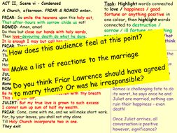 R&J Whole Play Revision SOW & Lessons