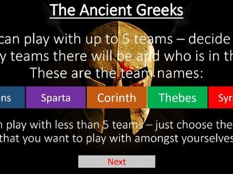Ancient Greeks KS2 Quiz