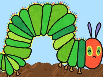 The Hungry caterpillar EYFS writing