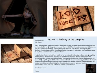 Diary Entry Based on Francis (Literacy Shed)