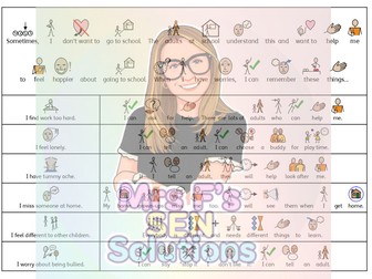 School Anxiety Visual (EBSA)