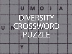 Diversity Crossword Puzzle and Lesson Teaching Resources