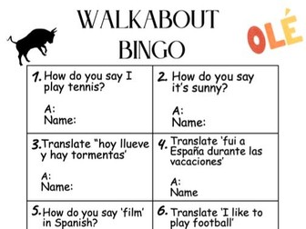 Find someone who Icebreaker