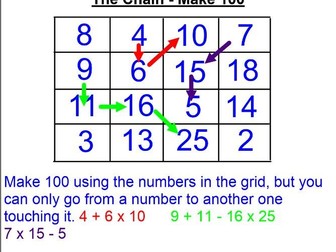 KS2 Maths Starters