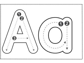 Handwriting activity