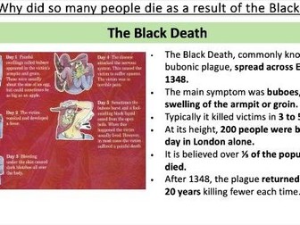 The Black Death responses - GCSE Medicine
