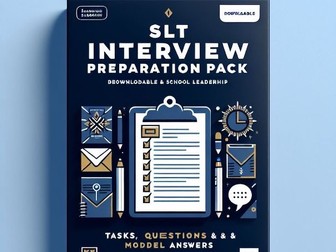 SLT interview and task preparation task