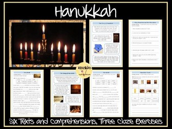 Hanukkah Texts and Worksheets