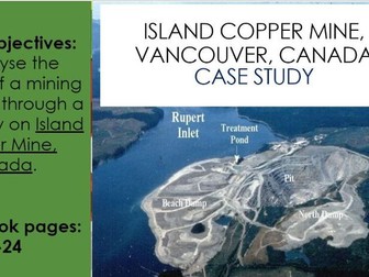 Island Copper Mine Case Study - Rocks and Minerals - Cambridge Environmental Management