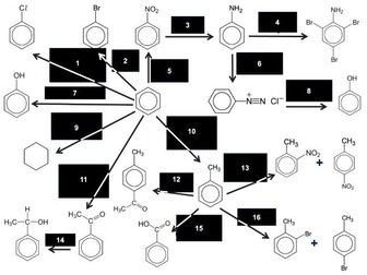 CIE 9701 A2 Organic Chemistry Reaction Schemes and Quizzes