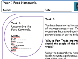 Year 8 food technology recipes image