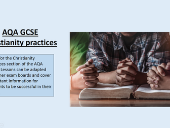 AQA GCSE Christianity practices