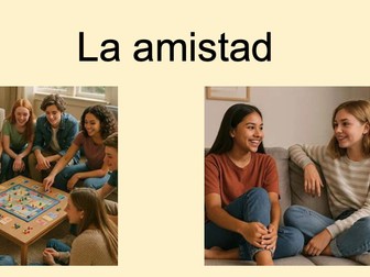La amistad y la presion del grupo